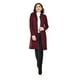 thumbnail image 1 of Abrigo largo de cuello Mao Roman Fashion /Juvenil, 3011 (Vino) vino M, 1 of 5
