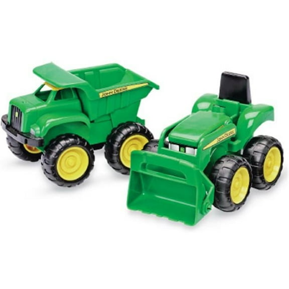 35874 Dump Truck & Tractor, 2 Pack