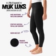 thumbnail image 4 of MUK LUKS Women's Jersey Fleece Lined High Waist Leggings, Sizes S/M to 1X/2X, 2-Pack, 4 of 6