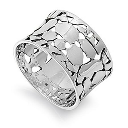 silver wide band ring sterling rings sizes wholesale unique sac modern