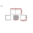 thumbnail image 2 of Living Source International LSI 5 Piece Sectional Seating Group With Cushion, 2 of 4