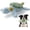 Sea turtle, variant on Fuzzwoof FluffBunny Squeaky Dog Toy, Lifelike Rabbit Look Flat Toy with Super Soft Fabric, Puppy Teething Toy, Interactive Go & Fetch Toy for All Breeds