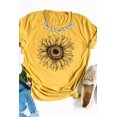 thumbnail image 4 of T-shirt à Base de Tournesol Jaune pour Femme, 4 of 15