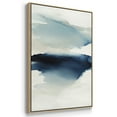 thumbnail image 3 of Waves I Framed Premium Gallery Wrapped Canvas - Ready to Hang - 27 x 41 - Natural Wood Floating Frame, 3 of 9