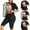 Silver C, variant on Women Short Sleeve Sauna Suit Hot Sweat Body Shaper Jacket Zipper Up Solid Color Coat Gym Running Fitness Exercise Outerwear