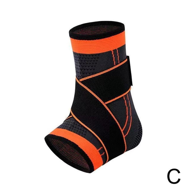 Tobillera de compresión envolvente para baloncesto, fútbol, montañismo y running. Tobillera deportiva antiesguince.