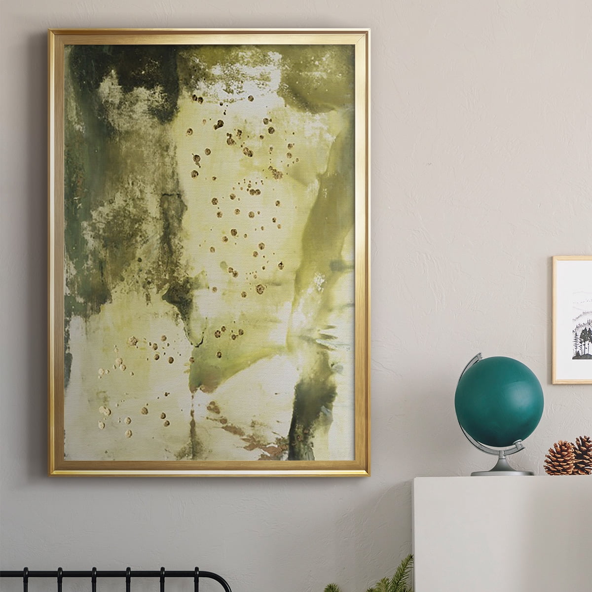 Canyon Diptych II Premium Framed Print, in Gold, Black, or Silver - Ready to Hang