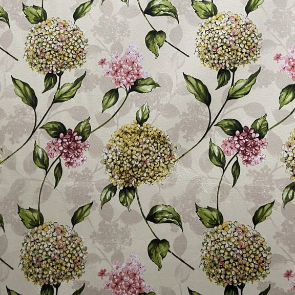 Decora Furnishings 54-Inch Soft Thick Luxurious Velvet Digitally Printed Floral Fabric by the Yard, Green