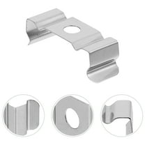 ROMANSENTIAL 100Pcs Metal U Bracket For Led Mounting Clips Indoor And Outdoor Lighting