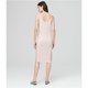 thumbnail image 2 of Aeropostale Vestido acampanado arrugado para mujer, rosa, extra pequeño, 2 of 2