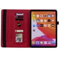 thumbnail image 3 of Allytechgroup Galaxy Tab A9+ Plus Case Cover, Multi-Angle Viewing Stand Shockproof Protection Mandala Pattern Embossed Stylish Premium Flip Case for Samsung Galaxy Tab A9+ Plus 11" SM-X210, Red, 3 of 5