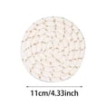 thumbnail image 3 of Binwennn Ensemble de Tapis Ronds pour Assiette Table Basse 8 Pcs Absorbant Boisson Style Boho Ensembles Table en Bois Colorée Salon, 3 of 8