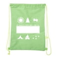 thumbnail image 2 of Camping Cotton Drawstring Backpack for Birthday parties and Summer Camp, 2 of 2