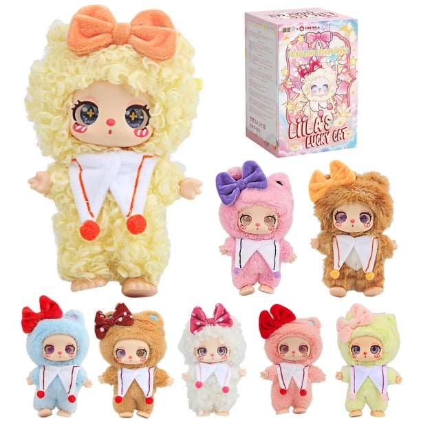 Caja de peluche Mystery Fun Liila's Lucky Cat Series 16 cm