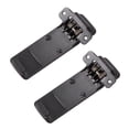 thumbnail image 3 of 4Pcs Walkie Talkie Spare Part Back Belt Clip 2-Way Radio UV5R for Intercom UV5R / 5RA / 5R + / 5RB / 5RC,4 x Belt Clips 8 x Screws,Black, 3 of 8