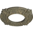 thumbnail image 3 of Ekena Millwork 9"OD x 4 1/8"ID x 5/8"P Benson Ceiling Medallion (Fits Canopies up to 4 1/8"), Hand-Painted Witch Hazel Crackle, 3 of 7