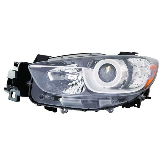 KAI New CAPA Certified Standard Replacement Driver Side Headlight Lens And Housing, Fits 2013-2016 Mazda CX5