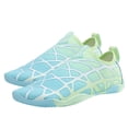 thumbnail image 4 of Green Womens Quick Dry Barefoot Water Shoes Athletic Outdoor Aqua Socks, 4 of 6