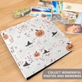 thumbnail image 4 of FORMRS 3 Ring Photo Album 4"x6" Self Adhesive Large Capacity PU Leather Cover, Ghost Design, 4 of 8