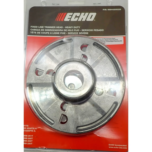 GENUINE ECHO HEAVY DUTY METAL FIXED LINE TRIMMER HEAD 99944200225