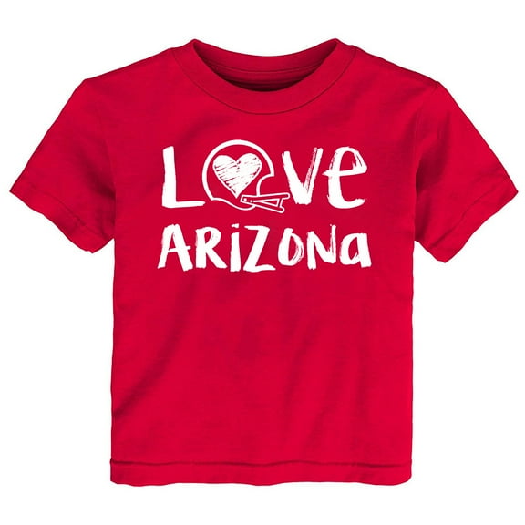 Future Tailgater Chalk Art Love Infant Toddler Youth T-Shirt for Arizona Fans