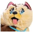 thumbnail image 4 of Peluche Plush Ruz Fashion Pets (Pomsky 19.5 cm Café), 4 of 5