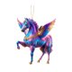 thumbnail image 1 of Colgante de caballo 2D acrílico realista, adorno navideño con lazo para colgar, ideal para amantes de la equitación., 1 of 8