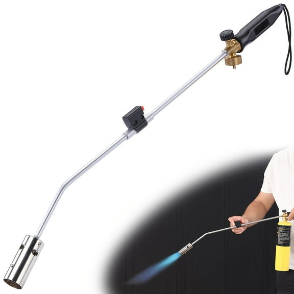 800,000 BTU Ultra-Swift Ignition Propane Torch - Adjustable Flame, Ergonomic Non-Slip Handle, MAP/P-Torch for Grills, Campfires, Charcoal Lighting