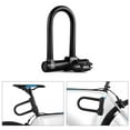 thumbnail image 4 of Bike Theft Steel U Lock Heavy Duty Bicycle Lock Combination U Lock Shackle with Mounting Bracket, 4 of 7