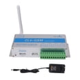 thumbnail image 2 of SMS GSM Gate Opener IP30 Protection Aluminum Remote Control Relay Switch for Garage Hangar Warehouse EU Plug 100 to 240V, 2 of 16