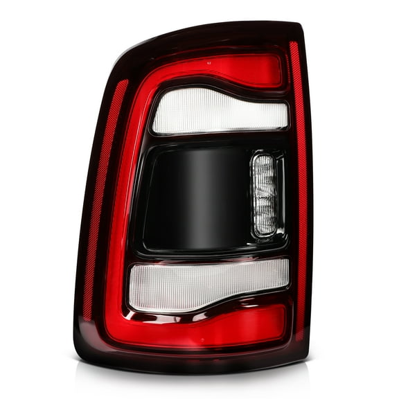 cciyu Taillight Assembly Replacement for 2019-2022 for Ram 2500 3500 Black Cover Driver Side Tail Light 68361719AD