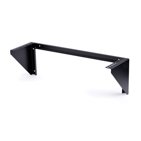 UPC: 0065030834407 | StarTech.com 3U 19 Wall Mount Vertical Rack Bracket Wall Mount Patch Panel Bracket for Data/AV/IT/Computer Equipment 3U Rack for Cabinet or Server Room Supports 150lb
