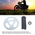 thumbnail image 3 of T8F Front Rear Sprocket Chain Kit, T8F 44T Sprocket Steel Stable  for Go Karts, 3 of 7
