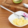 thumbnail image 2 of GOOHOCHY 3Pcs Rounded Curve Ice Cream Scoop Stainless Steel for Kids Delight, 2 of 6
