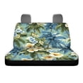 thumbnail image 6 of Chririnla Tropical Hibiscus Palm Pattern Protects Against Dirt Rear Bench Seat Covers for Interior Car Interior, Elastic Rear Seat Covers Non-Slip Car Rear Seat Covers, 6 of 7
