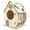 D, variant on EARKITY Wooden Birdhouse, Wooden Unfinished Paintable Bird House, DIY Bird House Kit Painting Puzzle DIY Wooden Assembly, Build and Paint Birdhouse, Unfinished Wood Bird House Kits