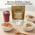 thumbnail image 3 of Rootalive Organic Milled Brown Flax Seed, Cold Milled, Gluten Free, Vegan, Natural Egg Substitute, High in Omega-3 and Fiber, Product of Canada, 454g, 3 of 6