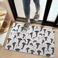 thumbnail image 2 of Halloween Witch Hats and Bats Door Rugs,Washable Non Slip Door Mats Indoor,Decorative Door Mats,Entry Mat Indoor for Entrance,Bedroom,Kitchen,Bathroom,20"x32", 2 of 6