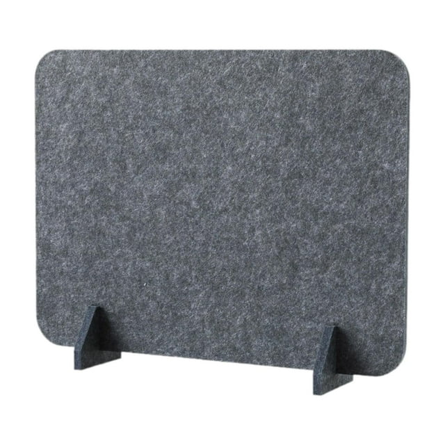 DOLITY Acoustic Desk Divider Desk Partition Freestanding Desk Divider for Classroom grey