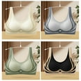 thumbnail image 4 of Jelly Wireless Bra for Women Seamless Push Up Bras Full Coverage Supportive Everyday Sport T-Shirt Bra Seamless Bralettes, 4 of 6