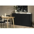 thumbnail image 3 of South Shore Arum 2-Door Sideboard, in Black Oak, 3 of 12