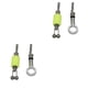thumbnail image 2 of Advancent Indicadores de mordida resistentes al desgaste, conector de pesca, anillo sólido giratorio, alarma de carpa a prueba de herrumbre, Type1 NO1, 2 of 6