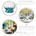thumbnail image 4 of Bormioli Rocco Florian 14.5 oz. Highball Cocktail Beverage Drinking Glasses, Lucent Blue, Set of 4, 4 of 7