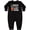 AB-Black, variant on I Watch Basketball with Mama Baby Fleece Romper