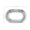 thumbnail image 2 of RENACLIPY 5-Pack Stainless Steel Bike Chain Link Connectors, , Easy to Install Replacement Links, 2 of 8