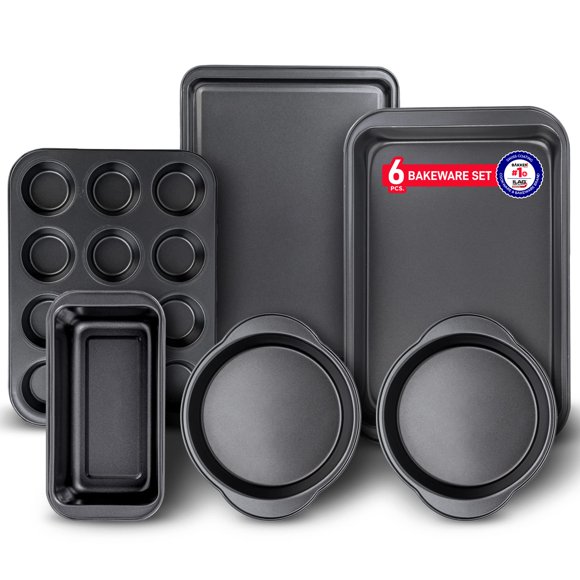 Set para hornear Bakken-Swiss Deluxe de 6 piezas, antiadhere