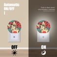 thumbnail image 4 of Night Light Plug into Wall,Dusk to Dawn Sensor Auto-On/Off for Bathroom, Hallway,Kids Room-Cartoon Of Adorable Kitten With Big Eyes, 4 of 4