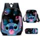 thumbnail image 1 of Mochilas para niños y niñas mochilas mochilas de viaje para niños bolsas de almuerzo (SetK 3pcs), 1 of 2