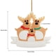 thumbnail image 2 of Adornos Colgantes Para Árbol De Navidad 2021 Con Cordón Fawn Family 2-6 Personas Diy Nombre Bendición Colgante Regalo Para Amigos O Familiares Vogacara AP006895-01, 2 of 6