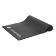 thumbnail image 2 of The DB Method Yoga Mat for Home Gym Exercise Equipment Machine Stability, Non Slip Indoor Mat for Pilates, Stretching, Fitness, Bike or Squat Machine Floor Protector Mats, Black, 2 of 12